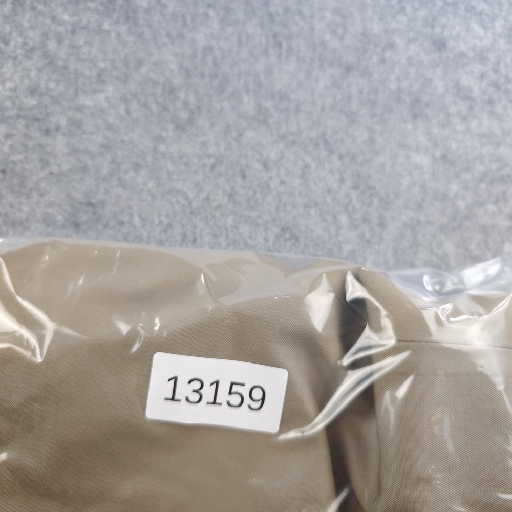 Brooks Brothers Madison Dress Pants Mens 35x32 Tan Pleated Cuffed 100% Wool - Picture 12 of 12